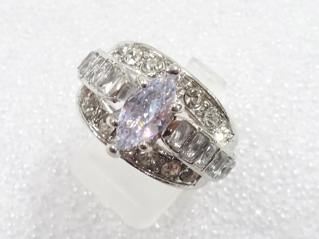 CRYSTAL FASHION RING / JP SIZE 19